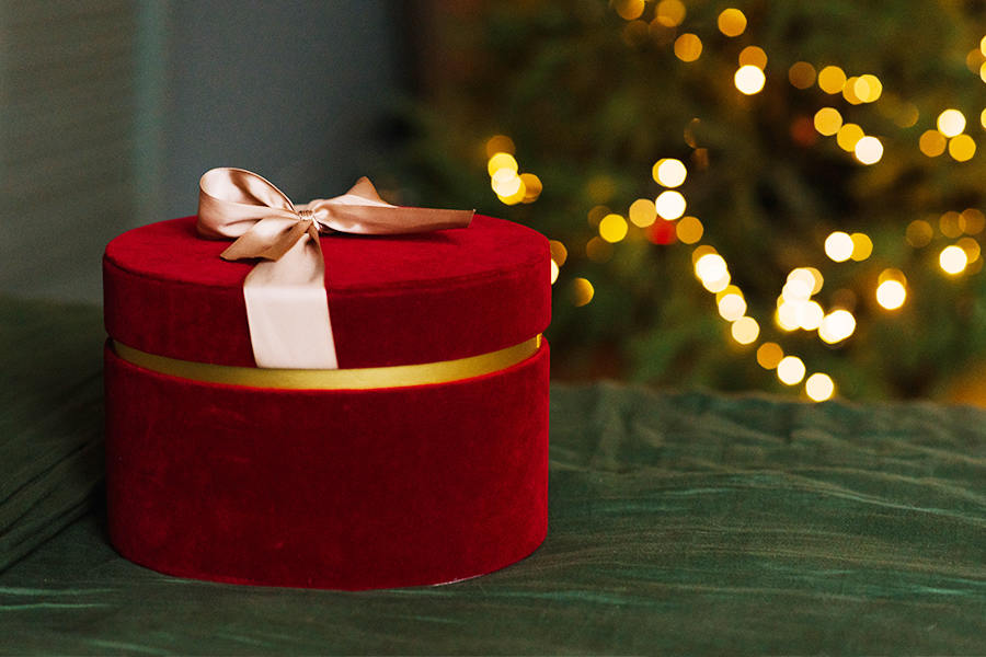 Coffret cadeau floqué Coffret cadeau floqué