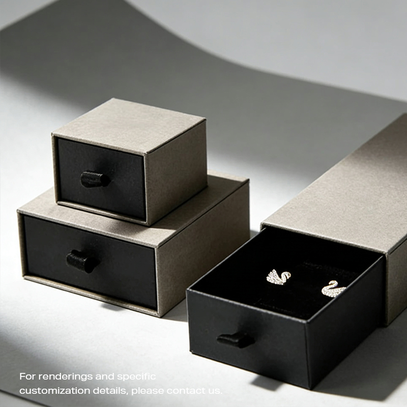 Boîte à bijoux en papier SHJGB-02