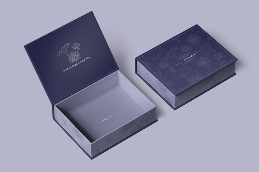 Boîtes en forme de livre